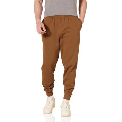 Amazon Essentials Men's Joggingbyxa fleece, Kolabrun, M Amazon Essentials Men's Joggingbyxa fleece, Kolabrun, M