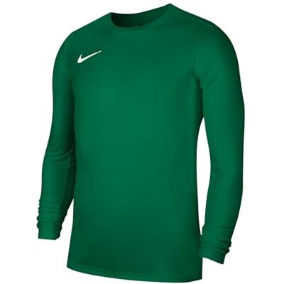 NIKE Children's Park Vii Ls Jersey Pine Green/White S NIKE Children's Park Vii Ls Jersey Pine Green/White S