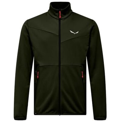 Salewa Puez Cammino Pl Jacka M, mörk oliv, M Salewa Puez Cammino Pl Jacka M, mörk oliv, M