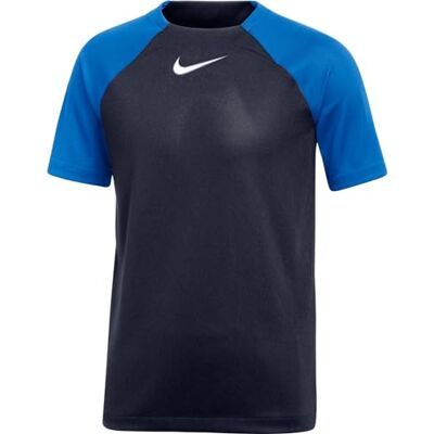 NIKE Unisex barn kort ärm Top Y Nk Df Acdpr Ss Top K, obsidian/kungsblå/vit, DH9277-451, XS NIKE Unisex barn kort ärm Top Y Nk Df Acdpr Ss Top K, obsidian/kungsblå/vit, DH9277-451, XS