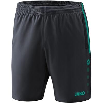 JAKO , träning & fitness – dam, shorts, tävling 2.0, 6218 Anthrazit/Türkis 42-44 JAKO , träning & fitness – dam, shorts, tävling 2.0, 6218 Anthrazit/Türkis 42-44
