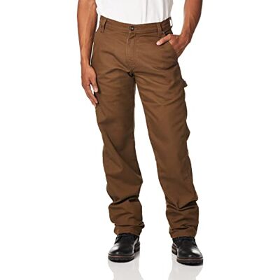 Dickies Tough Max Duck Carpenter Byxa för män, Stengods virke, 40W X 30L Dickies Tough Max Duck Carpenter Byxa för män, Stengods virke, 40W X 30L