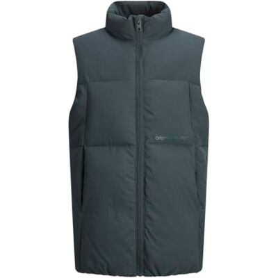 JACK&JONES JUNIOR JORVESTERBRO kroppsvärmare AW24 JNR quiltad väst, skogsriver, 128, Skogsriver, 128 cm JACK&JONES JUNIOR JORVESTERBRO kroppsvärmare AW24 JNR quiltad väst, skogsriver, 128, Skogsriver, 128 cm