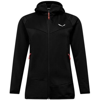 Salewa Puez Altavia Pl Hd jacka W, svart out, XL Salewa Puez Altavia Pl Hd jacka W, svart out, XL