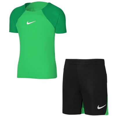 NIKE Unisex barnträningssats Lk Nk Df Acdpr Trn Kit K, grön spark/Lucky Green/Vit, DH9484-329, M NIKE Unisex barnträningssats Lk Nk Df Acdpr Trn Kit K, grön spark/Lucky Green/Vit, DH9484-329, M