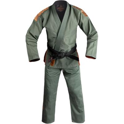 Venum JJB Contender Evo 2.0 Kimono (380 gsm) djup skog grön A1 Venum JJB Contender Evo 2.0 Kimono (380 gsm) djup skog grön A1