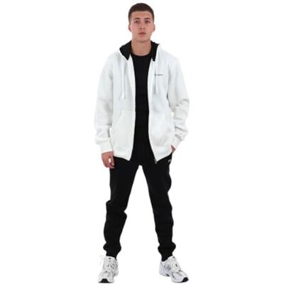 Champion Legacy-sweatsuit för män, Vitt, XL Champion Legacy-sweatsuit för män, Vitt, XL