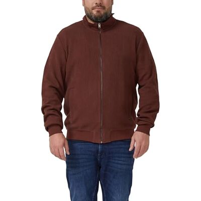 s.Oliver stor storlek sweatjacka med ståkrage, 3907, XXL s.Oliver stor storlek sweatjacka med ståkrage, 3907, XXL