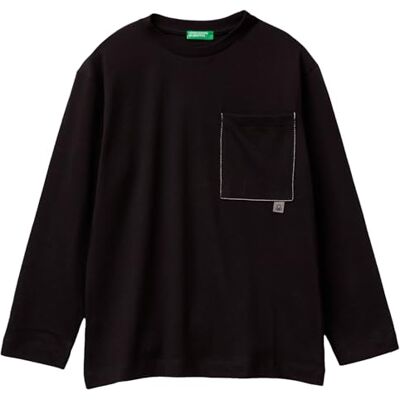 United T-shirt M/L, Svart, 130 United T-shirt M/L, Svart, 130