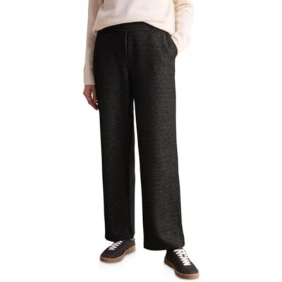 Cecil Byxor med glitterdetaljer, svart melange, L / 28L Cecil Byxor med glitterdetaljer, svart melange, L / 28L