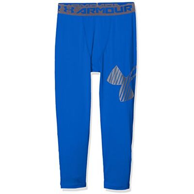 Under Armour pojke 3/4 logga leggings Ultrablå L Under Armour pojke 3/4 logga leggings Ultrablå L