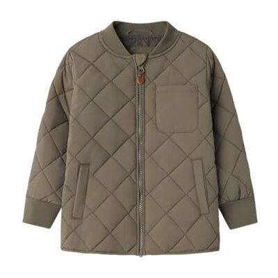 Name it mini pojkar Nmmmarlin quiltad jacka Tb, Dammig oliv, numeric_104 Name it mini pojkar Nmmmarlin quiltad jacka Tb, Dammig oliv, numeric_104