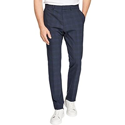 s.Oliver BLACK LABEL Herrbyxor, Dark Blue Glencheck, 44/Smal s.Oliver BLACK LABEL Herrbyxor, Dark Blue Glencheck, 44/Smal