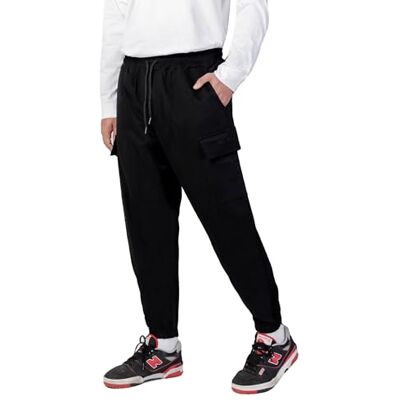 Hydra Clothing Byxor med Låg Häst Män Cargo Cargo Kuzi, Svart, XXL Hydra Clothing Byxor med Låg Häst Män Cargo Cargo Kuzi, Svart, XXL