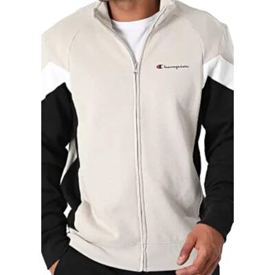 Champion Legacy Script Shop Color Block (220290) Soft Compact Powerblend Fleece High-neck sportdräkt, grå silver/svart (SVL/NBK), herr FW24, Silvergrå/svart (SVL/NBK), S Champion Legacy Script Shop Color Block (220290) Soft Compact Powerblend Fleece High-neck sportdräkt, grå silver/svart (SVL/NBK), herr FW24, Silvergrå/svart (SVL/NBK), S
