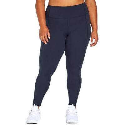 Marika Dam plusstorlek hög midja magkontroll legging, midnattsblå, 1X Marika Dam plusstorlek hög midja magkontroll legging, midnattsblå, 1X