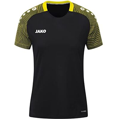 JAKO Dam T-Shirt Performance, Aqua/Vit/Marinblå, 34–36, 6197 JAKO Dam T-Shirt Performance, Aqua/Vit/Marinblå, 34–36, 6197