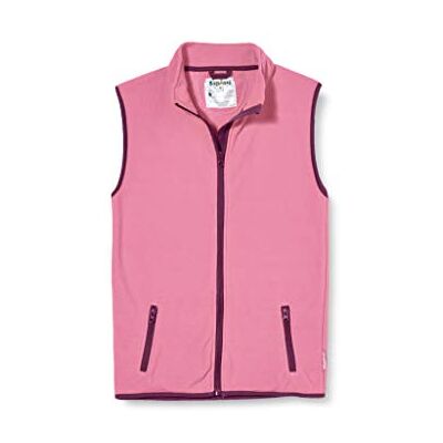 Playshoes Unisex barn fleece väst utomhus topp, ROSA, 164 Playshoes Unisex barn fleece väst utomhus topp, ROSA, 164