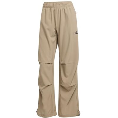 adidas Kobiety Workout Essentials Woven Training Pants, chalky brown, XXL adidas Kobiety Workout Essentials Woven Training Pants, chalky brown, XXL