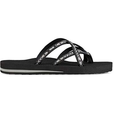 Teva - Olowahu Sandal - Himalaya Svart - US9 - Sandal Teva - Olowahu Sandal - Himalaya Svart - US9 - Sandal