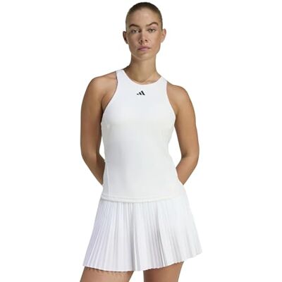 adidas dam Tennis Climacool Y-Tank Shirt, white/white, XL adidas dam Tennis Climacool Y-Tank Shirt, white/white, XL