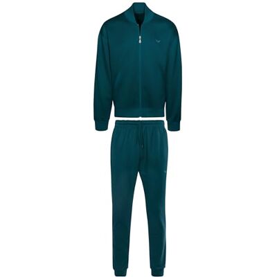 Trigema Tracksuit i mjuk sweatkvalitet, Safir, M Trigema Tracksuit i mjuk sweatkvalitet, Safir, M