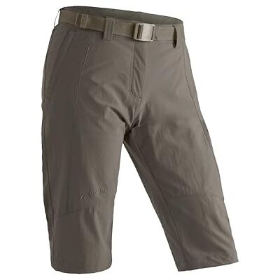 Maier Sports Kluane Dam outdoor capri - Brun Maier Sports Kluane Dam outdoor capri - Brun