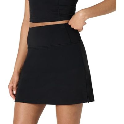 Amazon Essentials Active Formflex Buttery Soft Tenniskjol för kvinnor med inbyggda shorts med fickor, Svart, XS Amazon Essentials Active Formflex Buttery Soft Tenniskjol för kvinnor med inbyggda shorts med fickor, Svart, XS