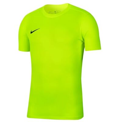 NIKE Unisex Kids Park VII Ss Jersey Volt/svart XS NIKE Unisex Kids Park VII Ss Jersey Volt/svart XS