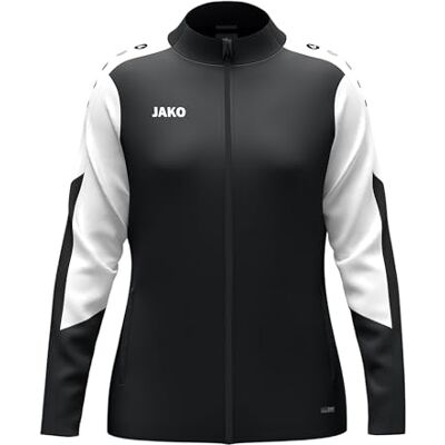 JAKO Dam polyester jacka Dynamic, svart/vit/antracit, S JAKO Dam polyester jacka Dynamic, svart/vit/antracit, S