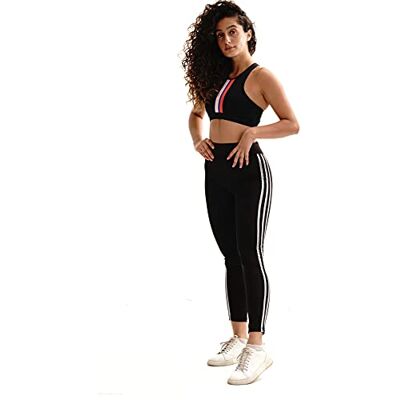Bonamaison Women's TRTIGHT100128 yogabyxor, svart, L Bonamaison Women's TRTIGHT100128 yogabyxor, svart, L