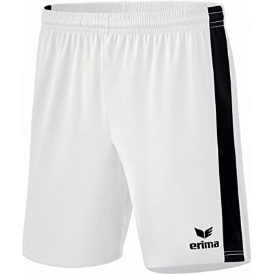 Erima Unisex retro stjärnshorts Vit/svart S Erima Unisex retro stjärnshorts Vit/svart S