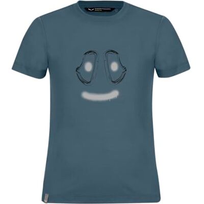 Salewa Graphic Dry S/S Tee K, Java blå, 92, Java Blue, 92 cm Salewa Graphic Dry S/S Tee K, Java blå, 92, Java Blue, 92 cm