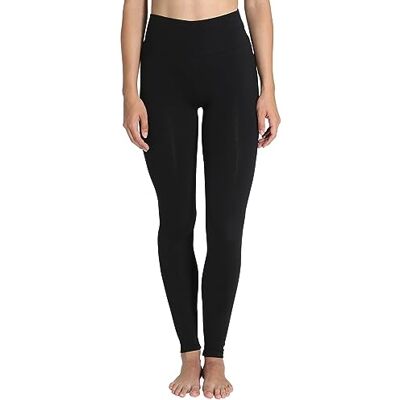 Berydale Leggings med hög midja, Dam, Svart, M Berydale Leggings med hög midja, Dam, Svart, M