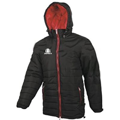 Impact Rugby PARKA GRAND FROID IMPACT svart/gul Impact Rugby PARKA GRAND FROID IMPACT svart/gul