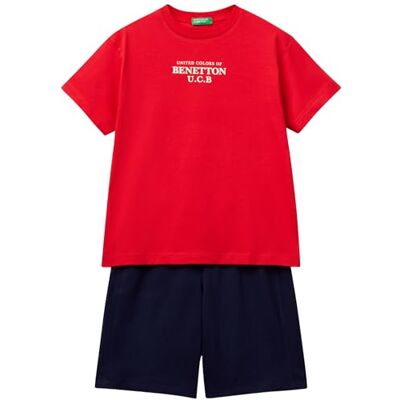 United Comp(T-Shirt+Short), Röd, 160 United Comp(T-Shirt+Short), Röd, 160