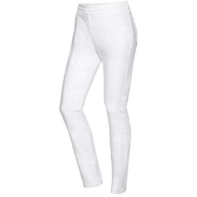 BP 1767-311-0021-22n stretchtyg åtsittande form byxor för kvinnor, 65% bomull/30% polyester, 5% elastan, vit, storlek 22 n BP 1767-311-0021-22n stretchtyg åtsittande form byxor för kvinnor, 65% bomull/30% polyester, 5% elastan, vit, storlek 22 n