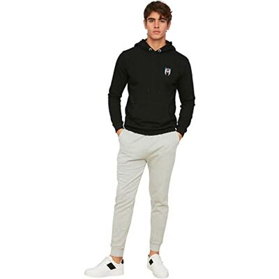 Trendyol Grå herr regular fit sweatpants, grå, M Trendyol Grå herr regular fit sweatpants, grå, M