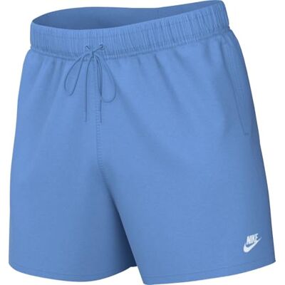 NIKE Club Flow-webbshorts för män, University blå/vit, FN3307-412, XS NIKE Club Flow-webbshorts för män, University blå/vit, FN3307-412, XS