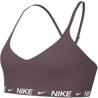 NIKE Df Indy Lgt Bh för kvinnor, Tattoo/Tattoo/White, XS NIKE Df Indy Lgt Bh för kvinnor, Tattoo/Tattoo/White, XS