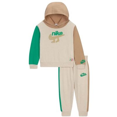 NIKE -ALL KOMPOST FRÅN TRÖJA OCH BYXOR -TRÖJA MED HUVUD TRÖJA MED BRODERAD LOGO PANTALON MED JUSTERBAR TRYCKA MED TRÅDBAND BAND MED HELASTISK KORD Beige BE NIKE -ALL KOMPOST FRÅN TRÖJA OCH BYXOR -TRÖJA MED HUVUD TRÖJA MED BRODERAD LOGO PANTALON MED JUSTERBAR TRYCKA MED TRÅDBAND BAND MED HELASTISK KORD Beige BE