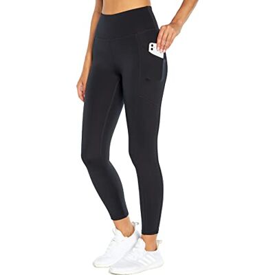 Zobha Dam Easy High Rise Endurance Deluxe Pocket Legging, Svart, Medium, Svart, M Zobha Dam Easy High Rise Endurance Deluxe Pocket Legging, Svart, Medium, Svart, M
