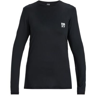 Roxy Happy Waves LS Surf T-shirt dam svart L Roxy Happy Waves LS Surf T-shirt dam svart L