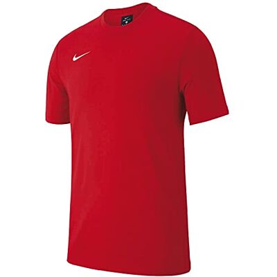 NIKE Team Club 19 Tee T-Shirt, Unisex Bambini, University Red/University Red/University Red/White, S NIKE Team Club 19 Tee T-Shirt, Unisex Bambini, University Red/University Red/University Red/White, S