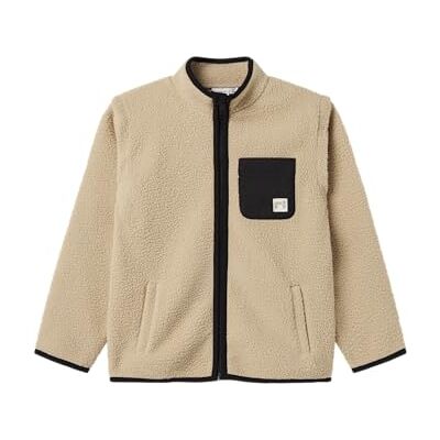 NAME IT Pojkar Nkmlane Ls teddy jacka, Peyote, 146-152 NAME IT Pojkar Nkmlane Ls teddy jacka, Peyote, 146-152