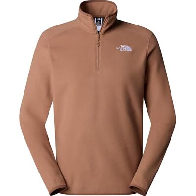 THE NORTH FACE 100 Glacier 1/4 Zip Tröja för män, Latte, XS THE NORTH FACE 100 Glacier 1/4 Zip Tröja för män, Latte, XS