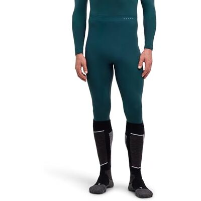 FALKE herr Baslager Underdel Warm Long M Ti funktionellt garn snabbtorkande 1 del, Grön Holly 7385, S FALKE herr Baslager Underdel Warm Long M Ti funktionellt garn snabbtorkande 1 del, Grön Holly 7385, S