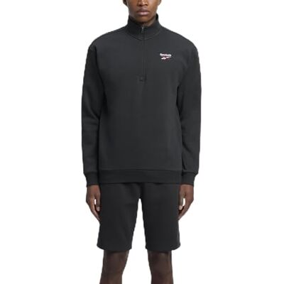 Reebok Mjukisbyxor för identitet vänsterben för män, Svart, XL Reebok Mjukisbyxor för identitet vänsterben för män, Svart, XL