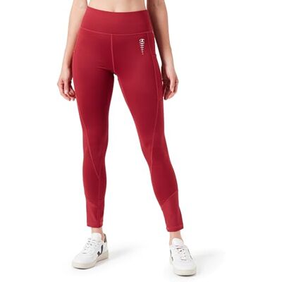 Shock Absorber C-Tech Leggings - Tibetansk Röd M - Leggings Shock Absorber C-Tech Leggings - Tibetansk Röd M - Leggings