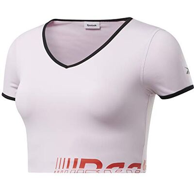 Reebok Wor Myt Bralette Tee Top, Kvinnor, FJ2712, pixpnk, S Reebok Wor Myt Bralette Tee Top, Kvinnor, FJ2712, pixpnk, S